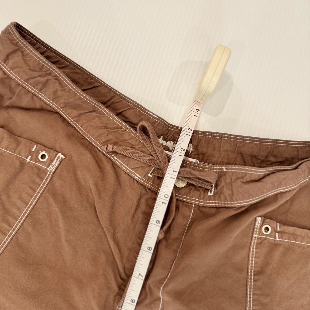 Fresh Produce Capri Pants Brown Cotton Women’s XL Coastal Casual Resort Natural - Picture 15 of 16